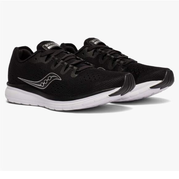 Saucony Versafoam Flare Women Running/Athletic Shoes Size 7 Black Knit Comfort - Picture 1 of 8